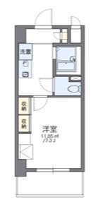 レオパレス伸夫の間取り