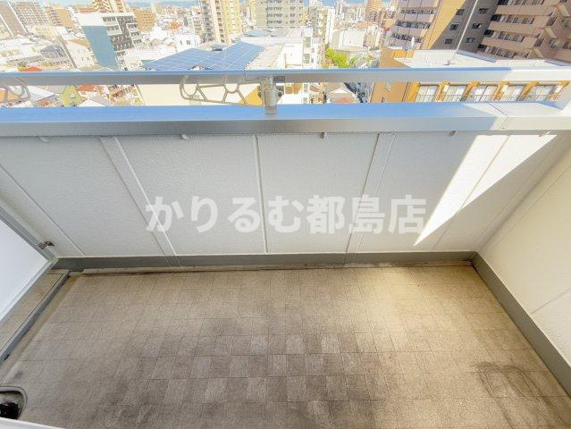 スペランツァⅡ都島のバルコニー