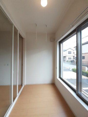 シャルム　パピヨンのバルコニー|バルコニー付きです