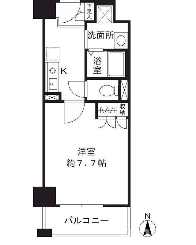 シャンピアコート茨木の間取り