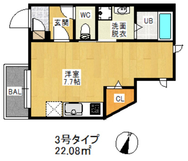 【間取り】 |  R-smart M★G九大学研都市Ⅲ