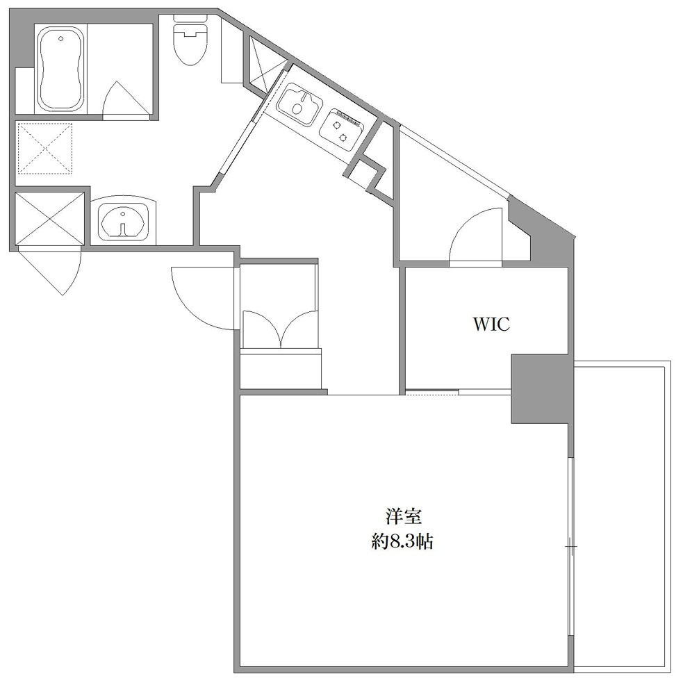 seawave東綾瀬の間取り