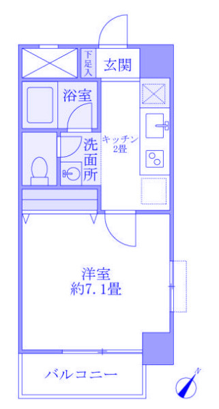 シルフィ大宮の間取り
