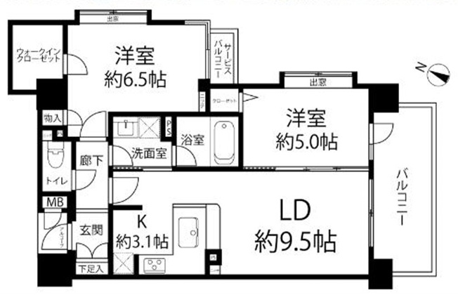 【間取り】 | エクセレント笹塚
