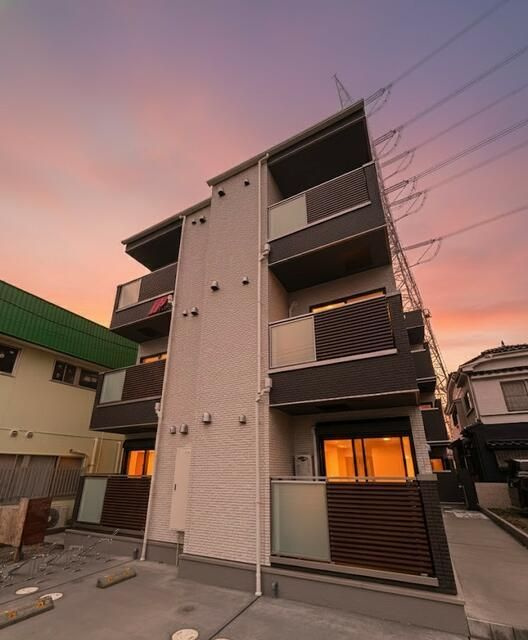 KASHIWA STREAMの外観パース|こちら、外観パースです