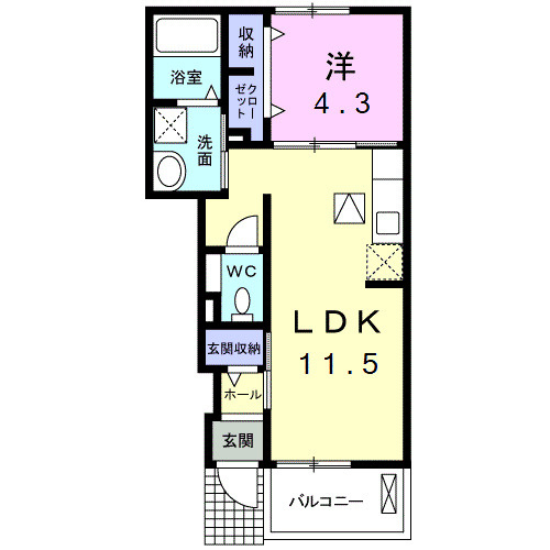 グランデの間取り