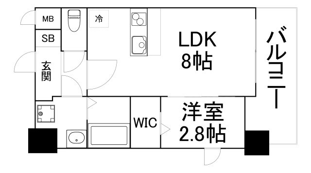 【間取り】 | ラシーヌ瓦屋町
