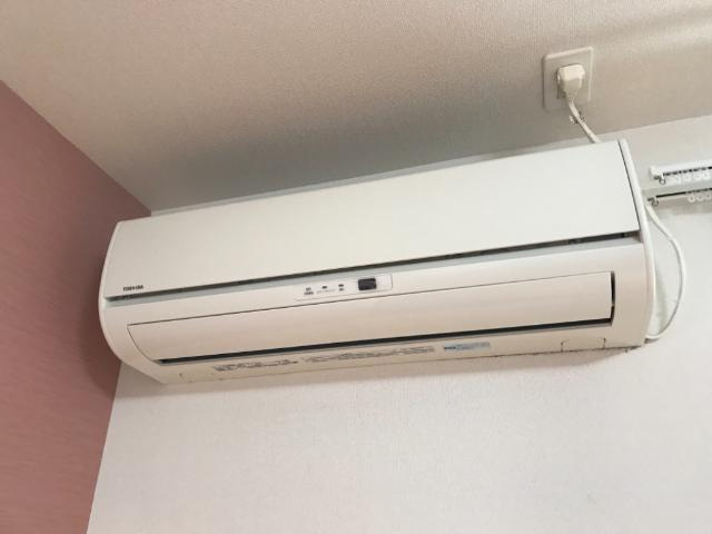 加古川市加古川町中津のアパートの設備|エアコン