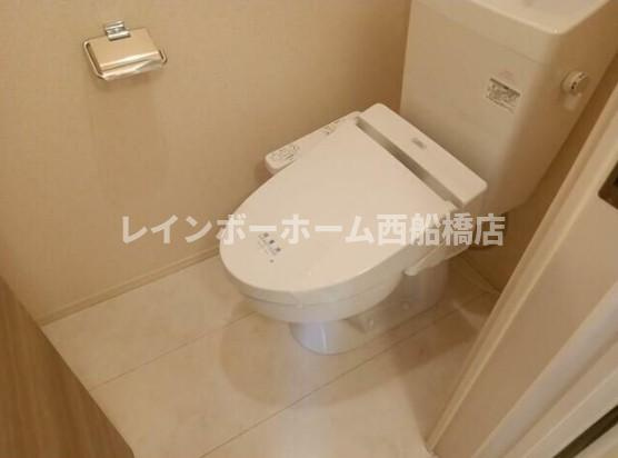 オーラ新浦安のトイレ
