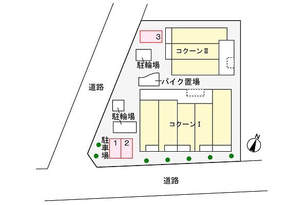 【駐車場】 | コクーン　Ⅰ