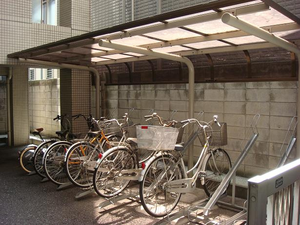 千歳プラザの設備|駐輪場　※参考写真