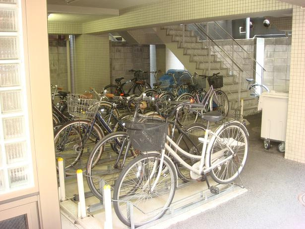 千歳プラザの設備|駐輪場　※参考写真