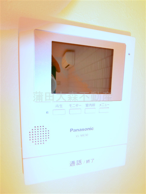バーミープレイス西蒲田の設備|TVモニター付インターホン