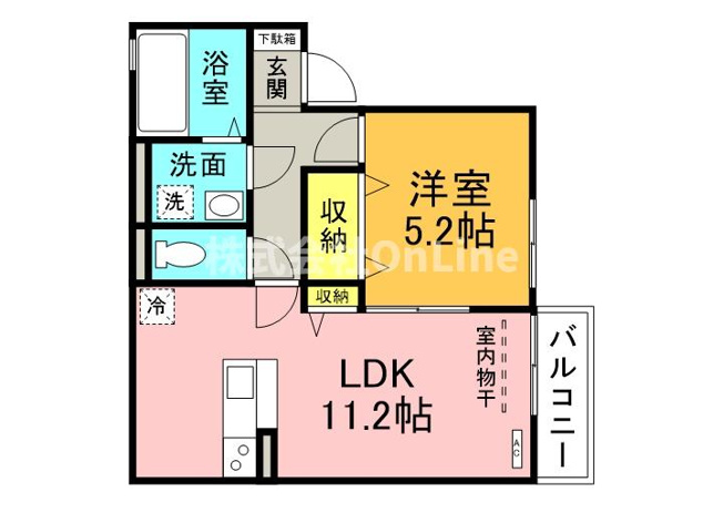 【間取り】 | ドミール本町