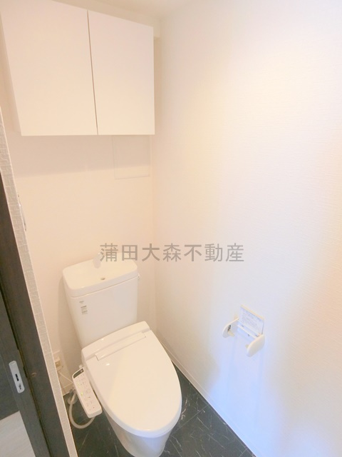 スカイコートパレス蒲田Ⅱのトイレ|トイレ　温水洗浄便座