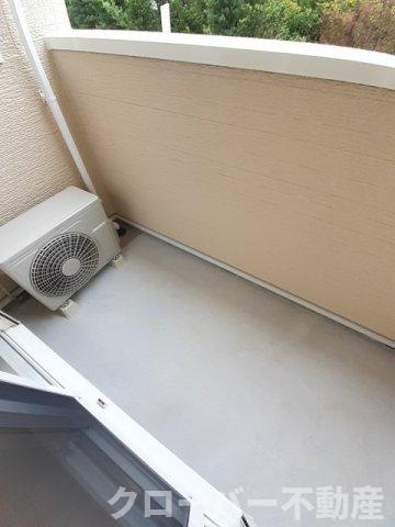 エスポワール谷町　Ａのバルコニー
