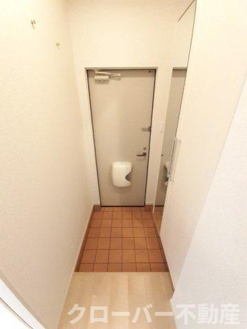 エスポワール谷町　Ａの玄関