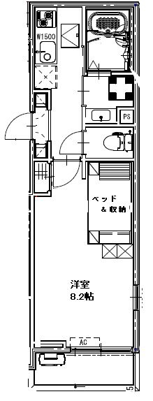 アクシーズ北浦和３丁目の間取り