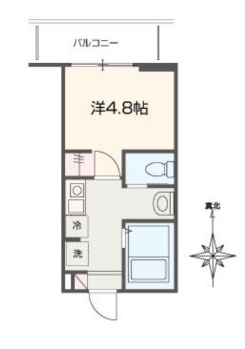 MELLAS北赤羽の間取り