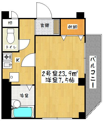 第２オーマエハイムの間取り