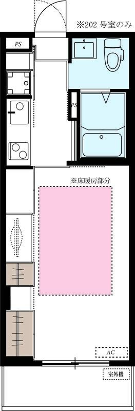 リブリ・アクエリアスの間取り