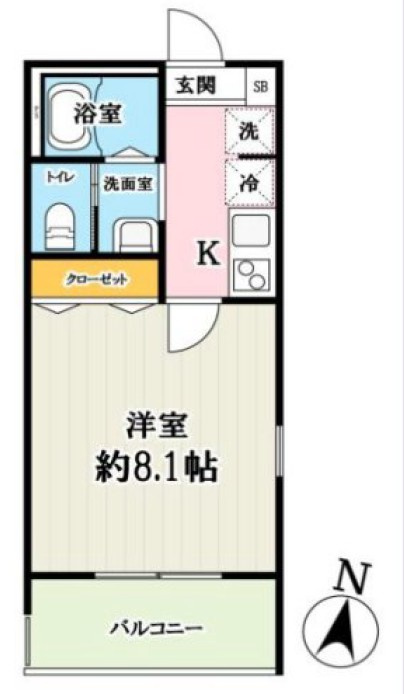 サンナップレジデンスの間取り