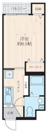フォセット西川口の間取り