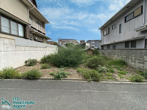 衣笠西開キ町 建築条件無し 土地