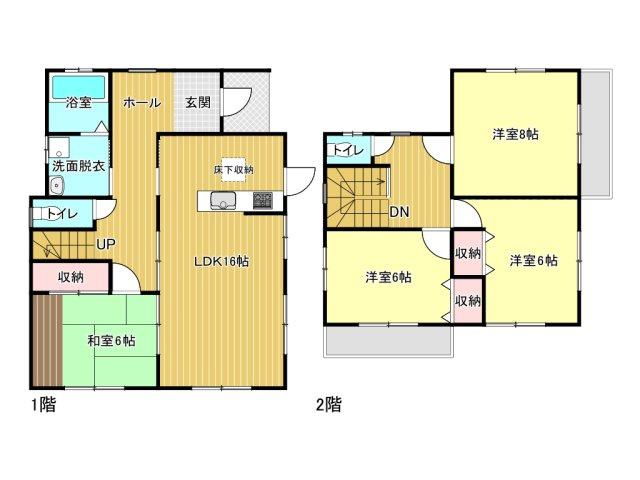 四日市市大矢知新町の間取り