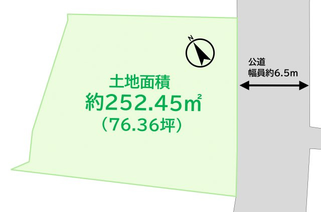 【オーシャンビュー】長井5丁目建築条件無土地の画像