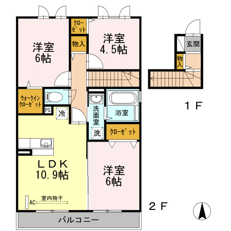 【間取り】 | エクセルパークⅡ
