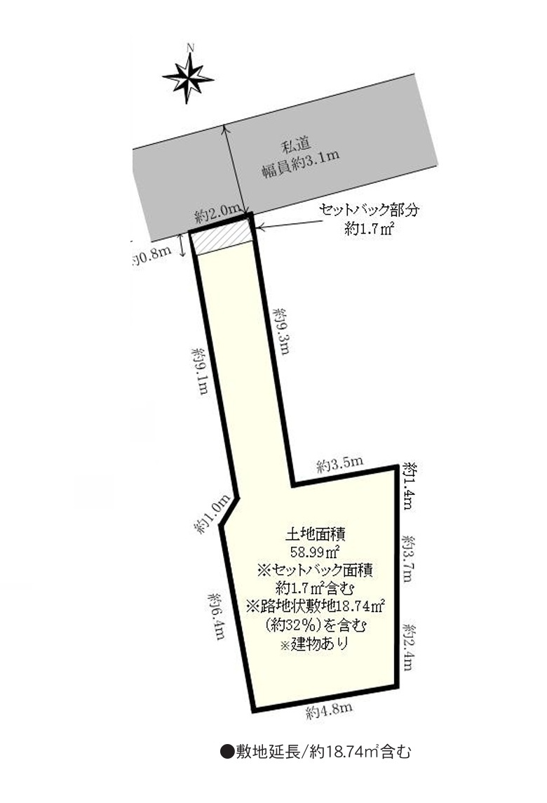 中野区大和町2丁目　中古戸建の区画図|区画図

現地ご見学希望・資料請求などお気軽にお問い合わせ下さい！
03-5990-5201