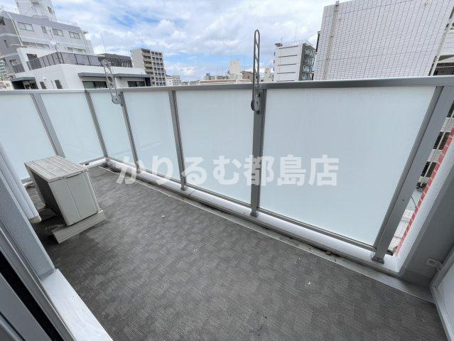 アドラブールKIKIのバルコニー