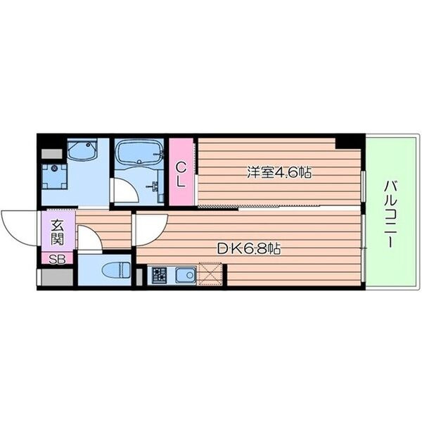 アドラブールKIKIの間取り