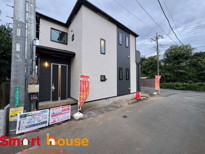 座間市ひばりが丘　新築１棟の前面道路含む現地写真|平日でも即日ご案内可能♪
お気軽にお問い合わせください！