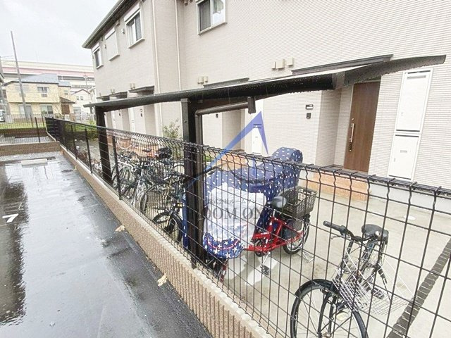 ローズベルのその他共用部分|駐輪場です。