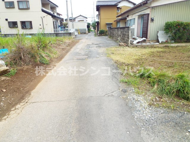 【前面道路含む現地写真】 | 加須市柳生　土地