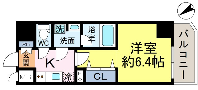 グランヴァンプレミアム新小岩の間取り
