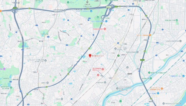 【地図】 | 東千里OMパレス1
