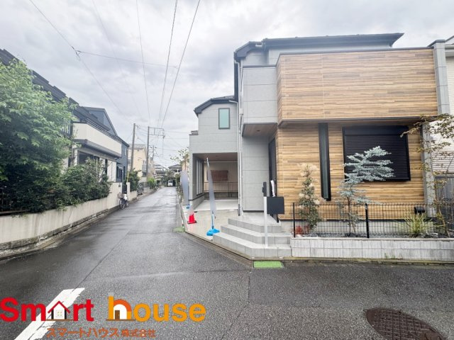 相模原市南区御園３丁目1期の前面道路含む現地写真