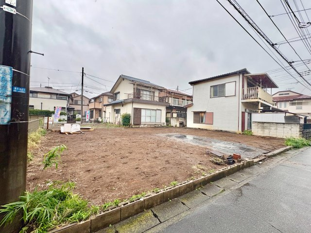 《仲介手数料半額》上尾市中妻7期　の前面道路含む現地写真