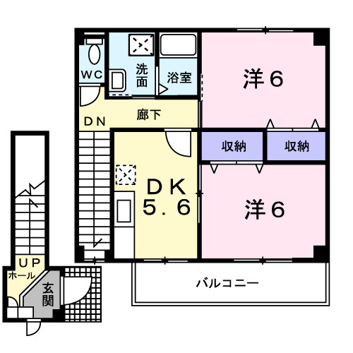 エテルノ２１の間取り