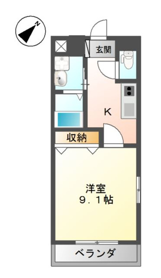 【間取り】 | メゾンスミレン