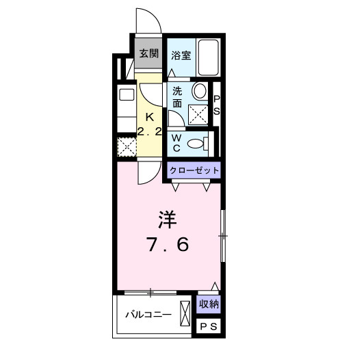 【間取り】 | リバーサイド　サン