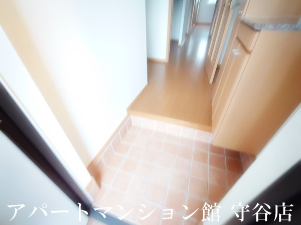 キャッスルアヴェニューCの玄関