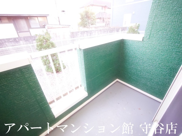 キャッスルアヴェニューCのバルコニー