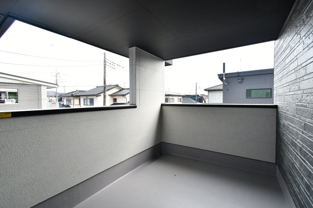 蓮田市西新宿８期のバルコニー