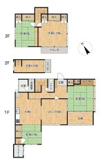 【間取り】 | 岩国市牛野谷町３丁目戸建