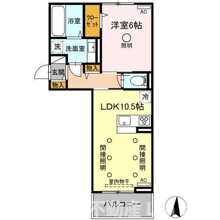 メゾン・ド・シュシュの間取り