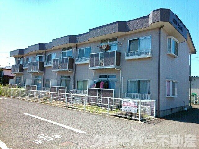 ハイツおおいしの外観
